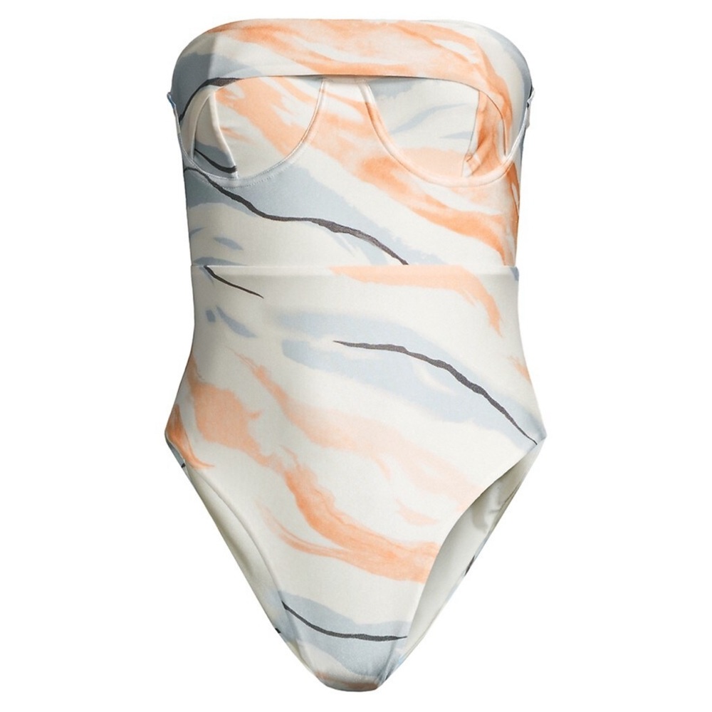 Revel Rey Ezra Printed One Piece Swimsuit